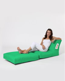 Atelier Del Sofa Siesta Sofa Bed Pouf - Verde